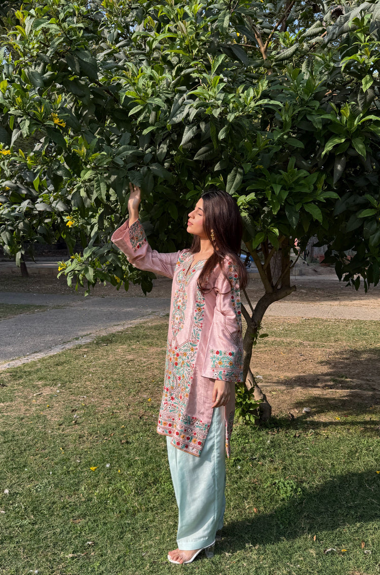 Cotton Silk A-line Set image 0